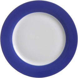Dessertteller / Frühstücksteller 20,5cm Doppio indigo-blau