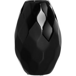 Vase 21cm Onyx bauchig