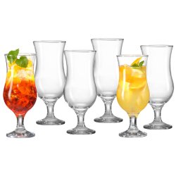 6er Cocktailglas glatt 390ml Joy