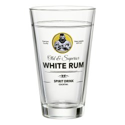 Glas 330ml White Rum Spirits