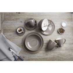 Kaffeeservice 18 tlg. Suomi taupe